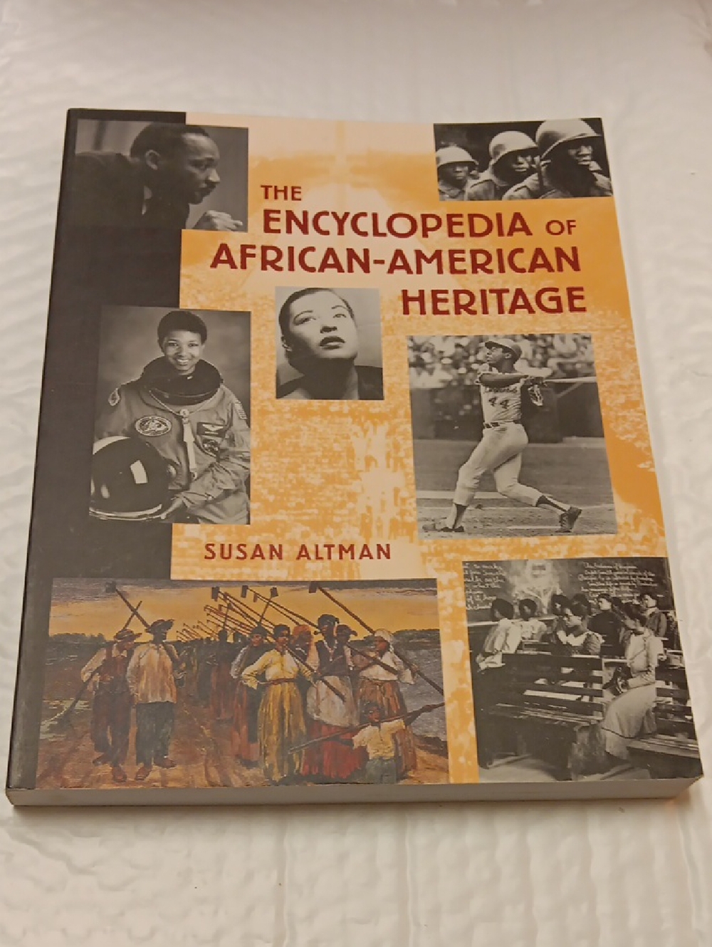 The Encyclopedia of African-American Heritage - Yellow & Brown Hardcover